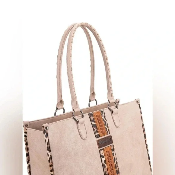 ⭐️ NWT ⭐️ Wrangler Tote Bag for Women Western Purse Multi Pockets Handba…